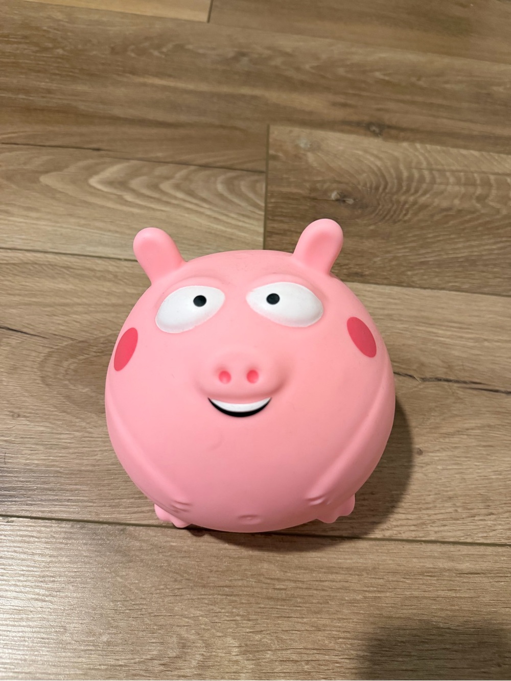 Pink Round Pig Squeeze Toy. Five Below